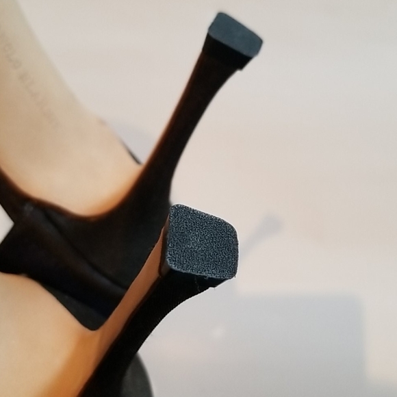 Manolo Blahnik Sedaraby Blue Taffeta NIB Sz 35 6 - Picture 6 of 7